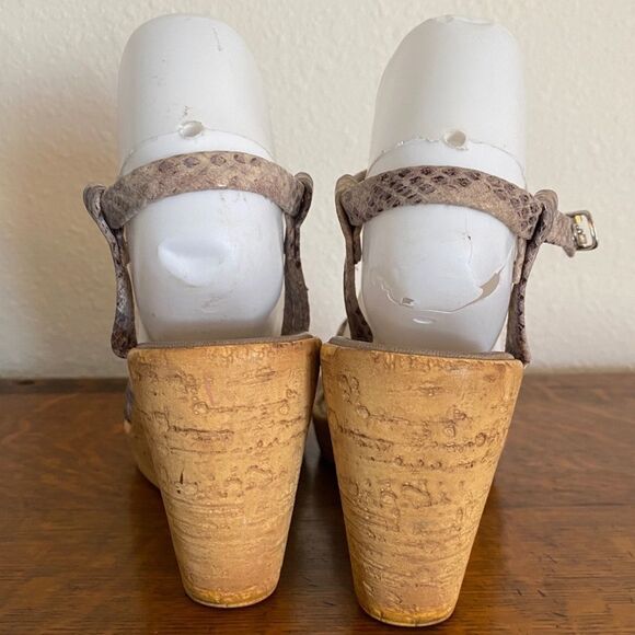 Lorenzo Chelini Embellished Wedge Heels - Picture 6 of 10